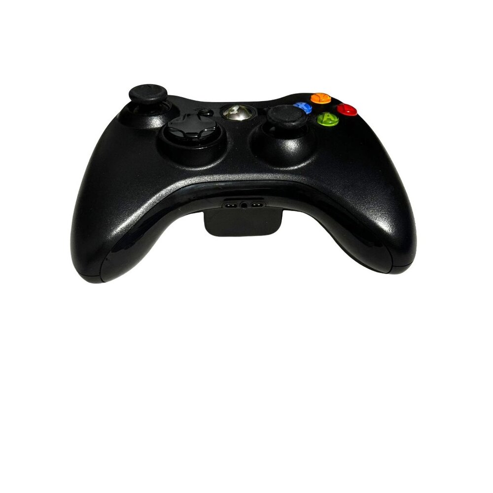 Microsoft Xbox 360 OEM Wireless Controller Black Un-Tested (Lights Up)